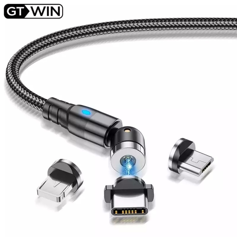 Magnetic USB Cable 540 Degree Rotate & 3.0 Adapter - Picture 7 of 14